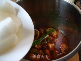 Stewed Beef Brisket with Radish recipe