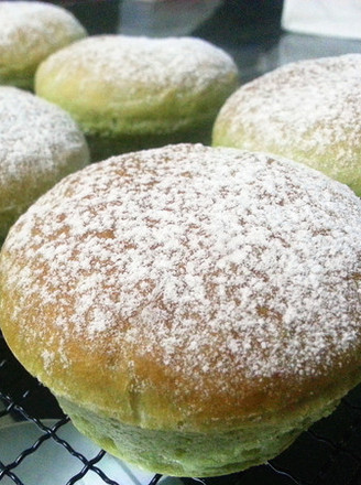 Matcha Potato Salty Bread recipe