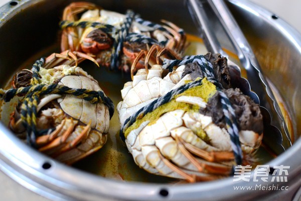 Steamed Hairy Crabs recipe