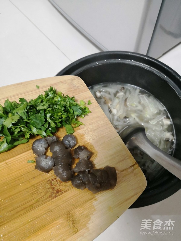 Three Fresh Sea Cucumber Soup recipe