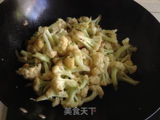 Stir-fried Cauliflower recipe