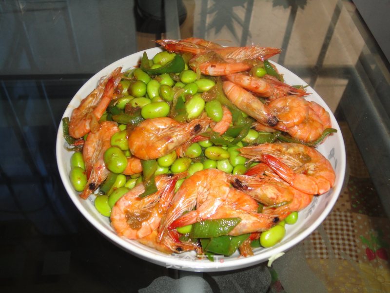 Edamame Base Shrimp recipe