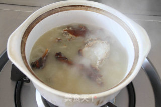 [duck Rack Radish Soup]: Two Steps to Make Milky White Soup recipe