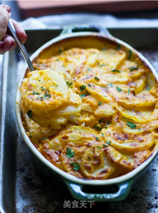 Potatoes and Pumpkin Mashed with Cheese recipe