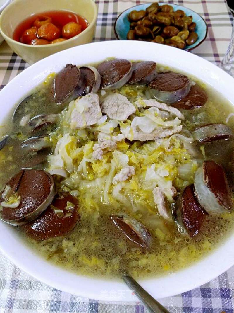 【northeast】sauerkraut White Meat and Blood Sausage