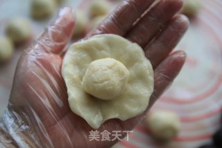 Traditional Red Bean Paste Egg Yolk Crisp recipe