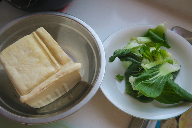 Stewed Beitofu in Oyster Sauce recipe