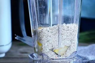 Complete Breakfast Pumpkin Oatmeal Pancakes Super Fast recipe