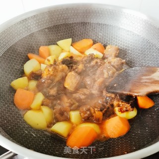Beef Brisket with Roasted Potatoes and Carrots recipe