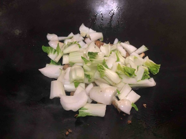 Vegetables with Oil Residue recipe