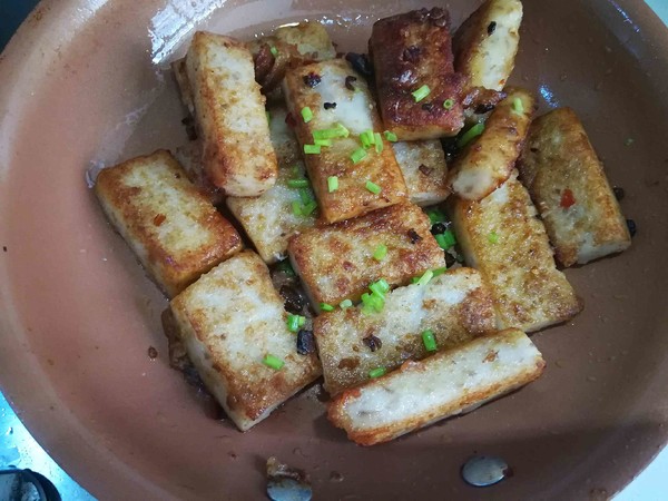 Taro Cake with Xo Sauce recipe