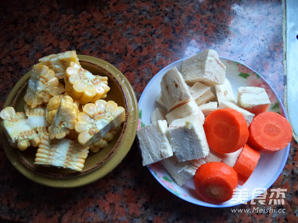 Fen Kudzu Mung Bean Bone Soup recipe