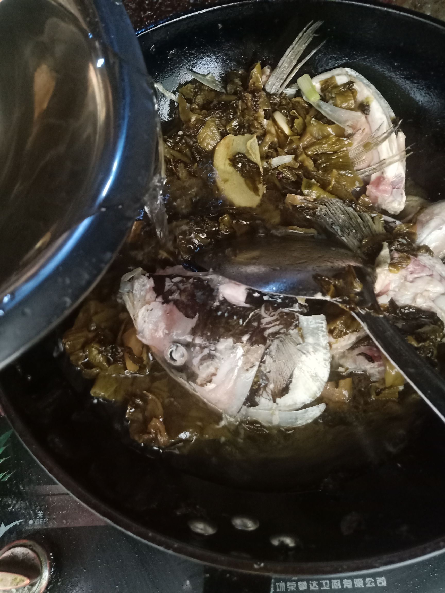 Pickled Cabbage Fish Home Style recipe