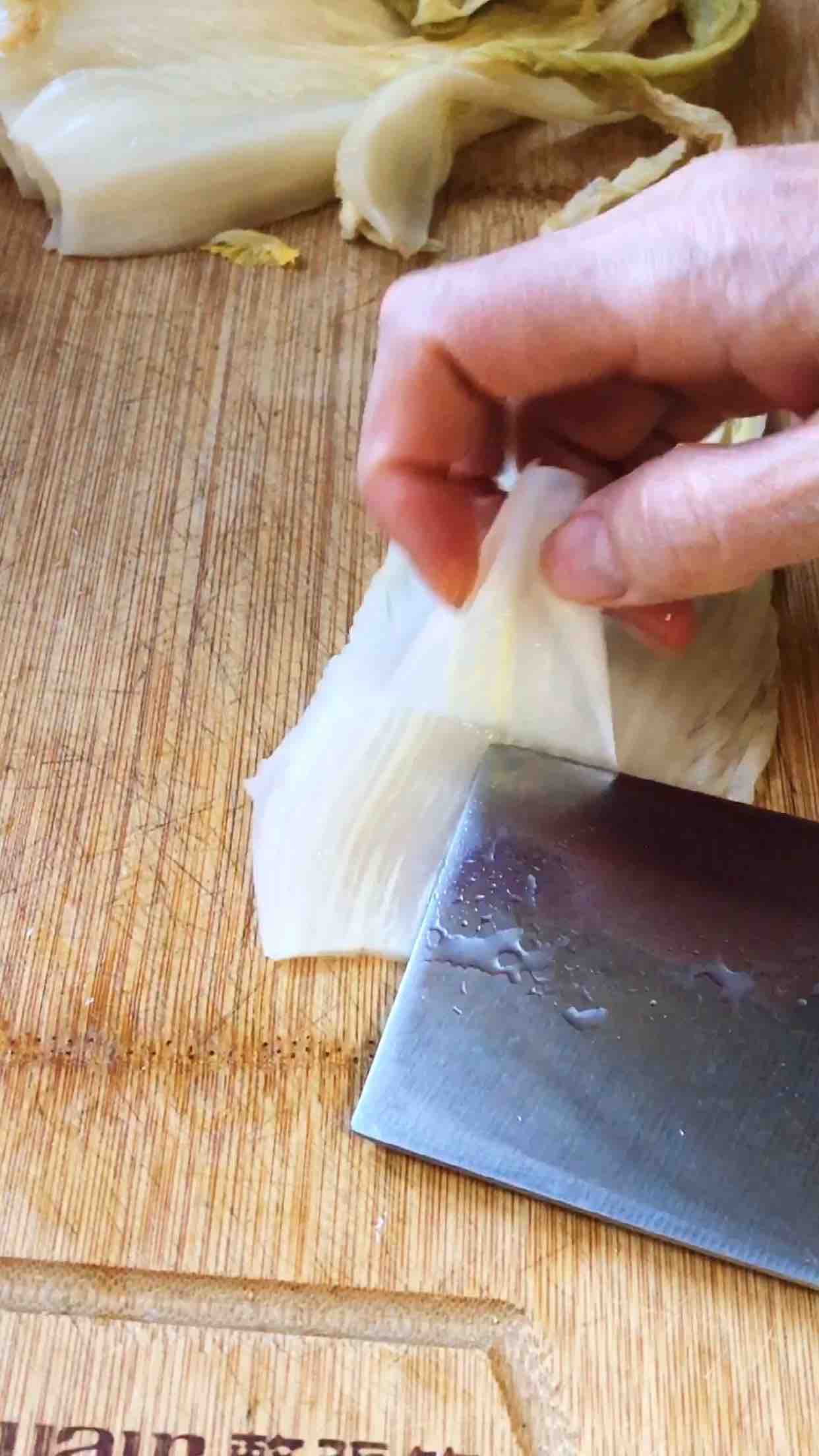 Sauerkraut Stewed Vermicelli, Authentic Northeastern Dish recipe