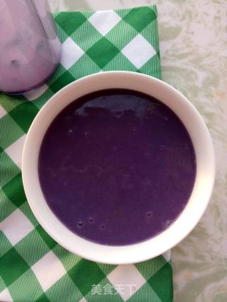 Purple Sweet Potato Rice Paste recipe