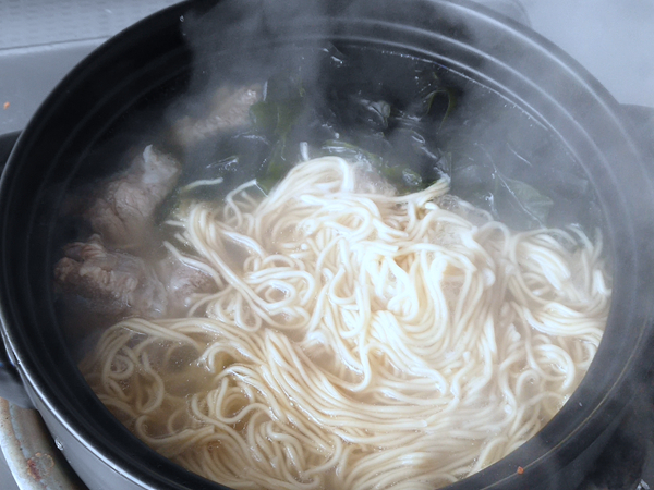 Casserole Pork Ribs Noodle recipe