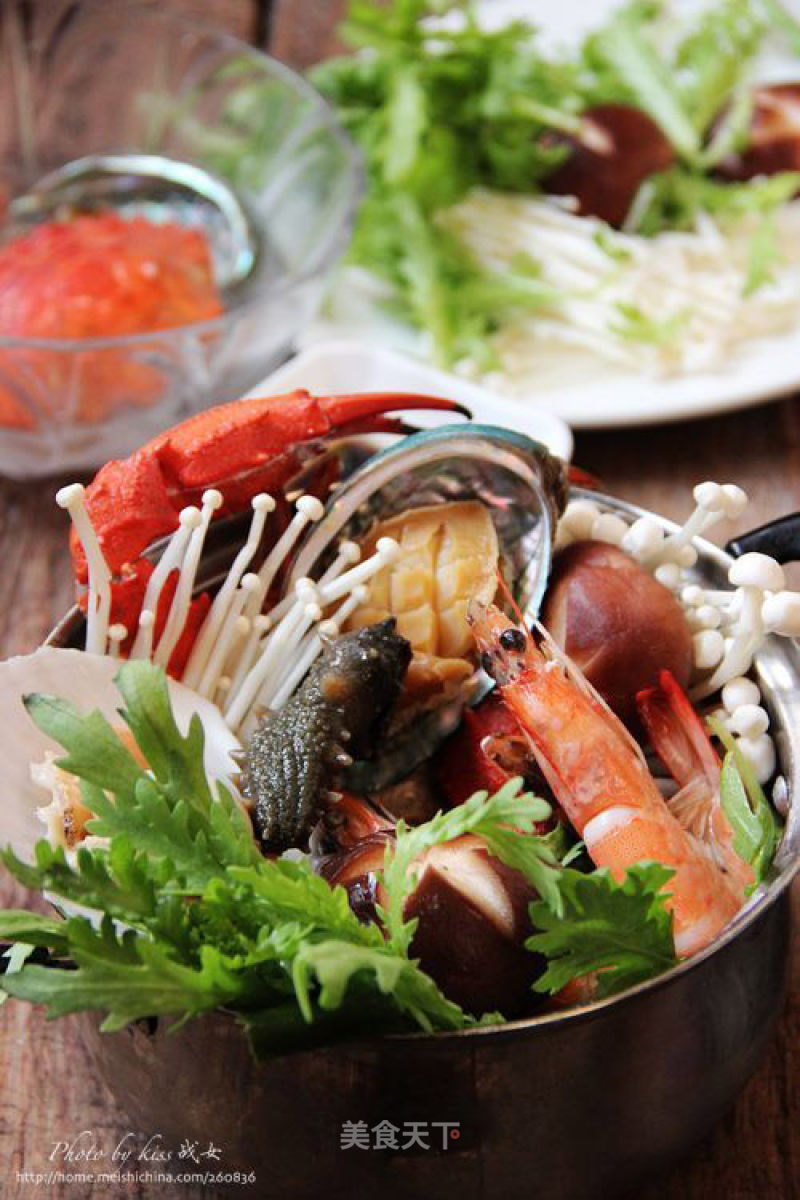 [shishangqiangtai Hot Pot Zone]: Delicious Taste Lingers---seafood Hot Pot recipe