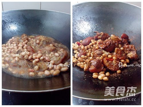 Peanut Roast Pork Trotters recipe