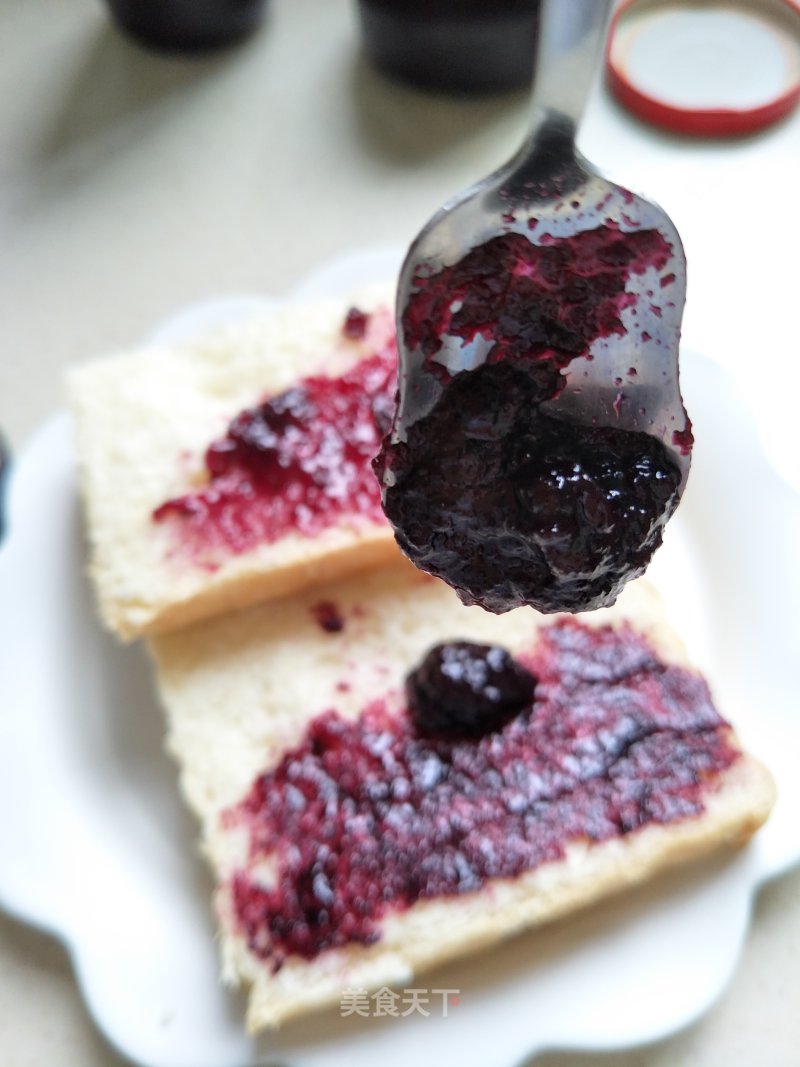 Low-sugar Blueberry Sauce (15 Minutes) recipe