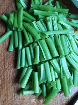One Dish and Two Water Spinach recipe