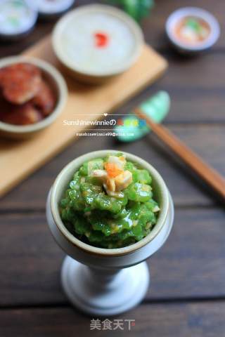 Bitter in Hot Summer---salted Egg Bitter Gourd recipe