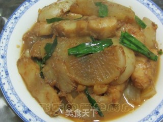 Roasted Radish with Jade Sole recipe