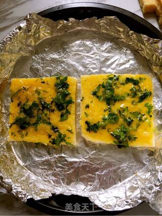 #aca Fourth Session Baking Contest# Making Erotic Nutritious Toast Slices with Garlic recipe