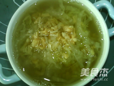 Chinese Cabbage Scallop Soup recipe