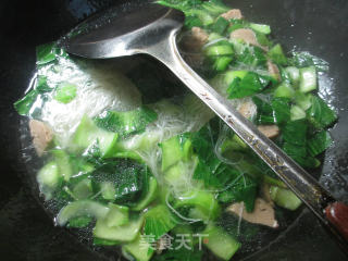 Beef Balls and Vegetable Noodles recipe