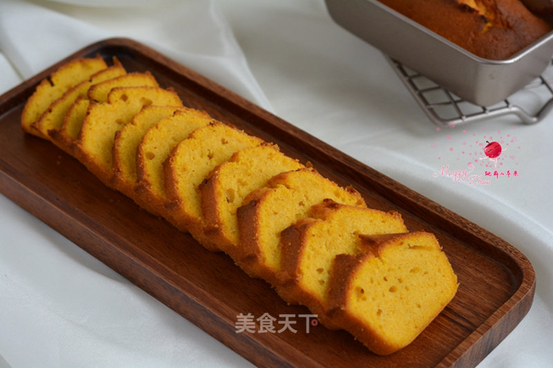 #aca烤明星大赛#pumpkin Pound Cake recipe