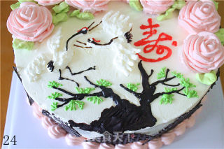 【birthday Crane Cake】detailed Steps recipe