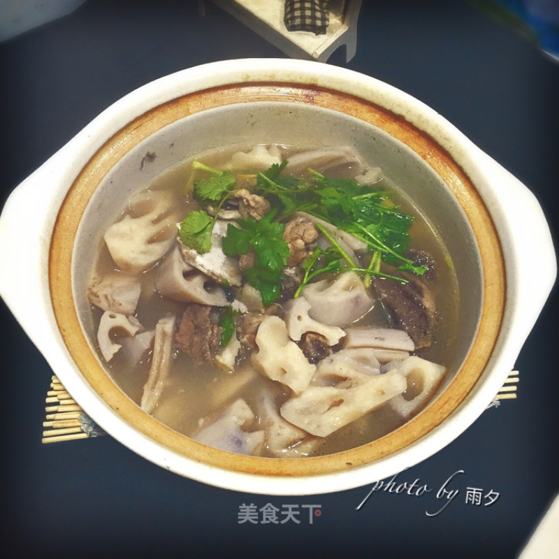 Lotus Root Bone Soup recipe