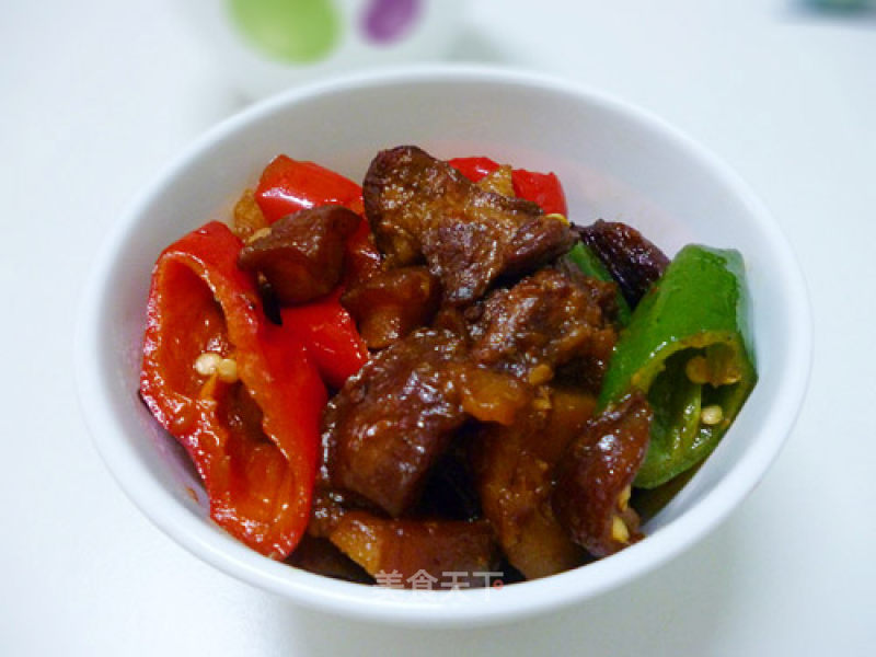 Braised Pork Belly with Potatoes recipe