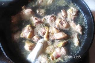 Stewed Chicken Drumsticks with Mushrooms recipe
