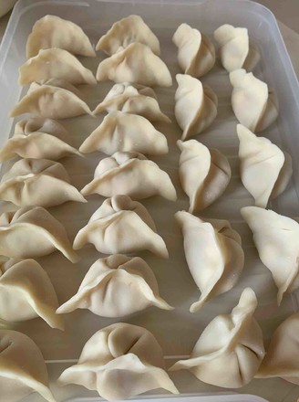 Sauce Pork Double Mushroom Dumplings recipe