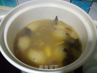 #trust之美#lung Loquat Leaf Yali Bone Soup recipe