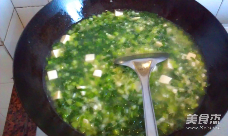 Spring Vegetable Tofu Soup recipe