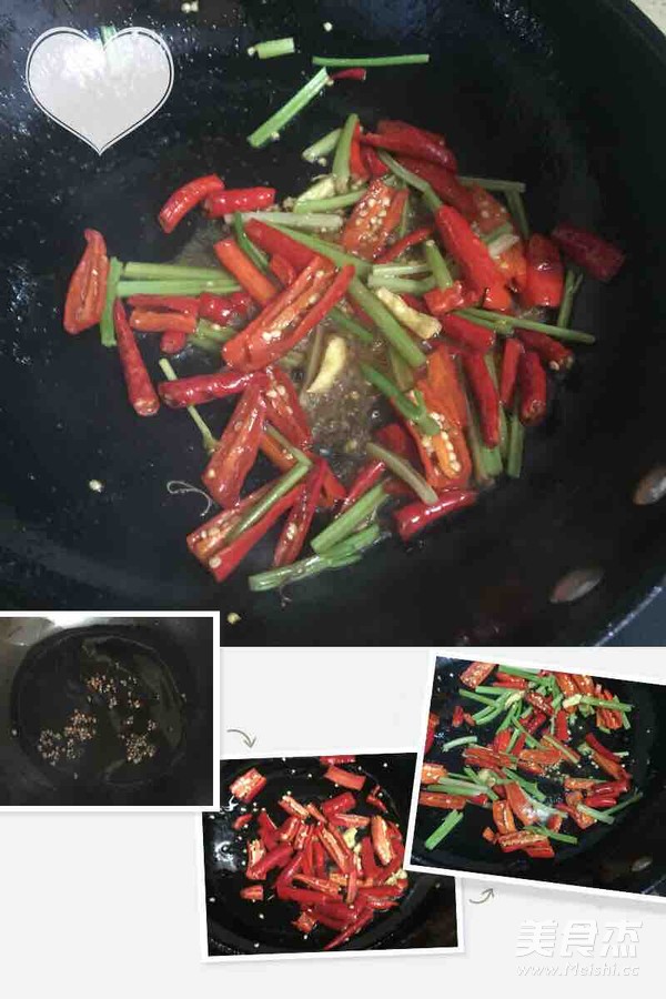 Stir Fried Squid Roll recipe