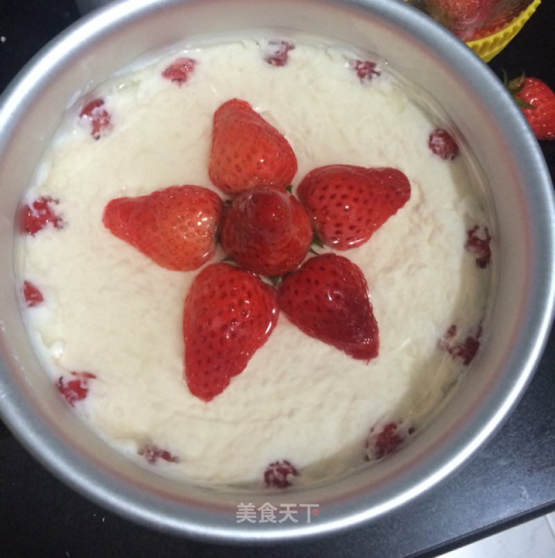 Strawberry Mousse Cake recipe