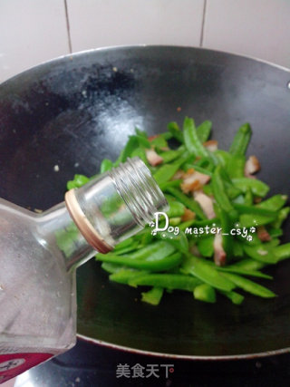 【fried Pork with Snow Pea】 recipe