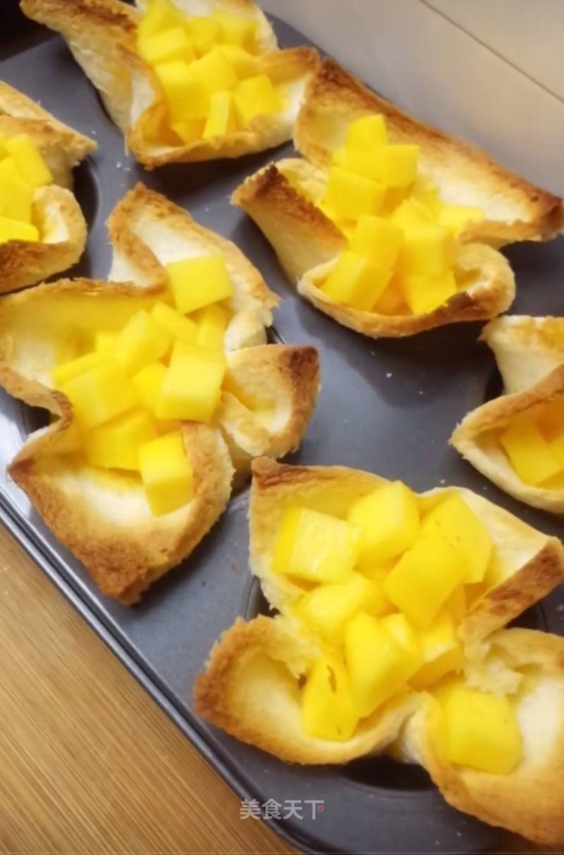 Mango Toast Tart recipe
