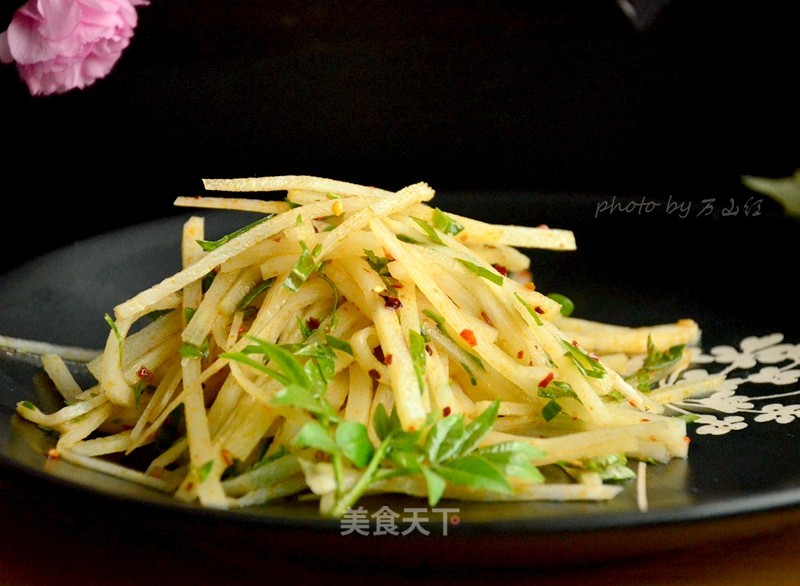 【henan】prickly Ash Sprouts Mixed with Bamboo Shoots recipe