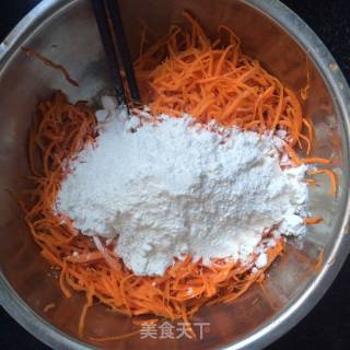 Steamed Shredded Carrots recipe