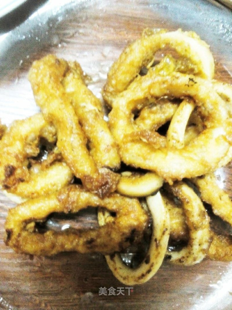 Garlic Squid Ring recipe