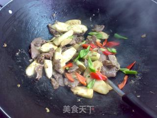 Black Pepper Pork Tongue Stir-fried Rice White recipe