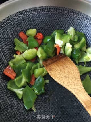 Stir-fried Pork with Vegetables and Peppers recipe