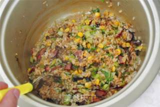 Bacon Mixed Rice recipe