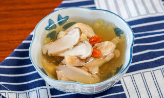 Matsutake Chicken Soup! Fresh! recipe