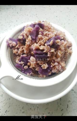 Purple Sweet Potato Yogurt Cereal recipe