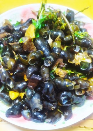 Jinbuhuan Fried Mountain Pit Snails recipe